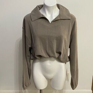 Lululemon - Softstreme Pique Oversized Long  Sleeve Polo - NWT